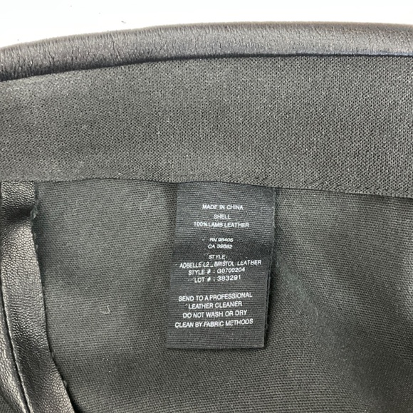 Theory Adbelle Bristol Leather Pants - Picture 8 of 10